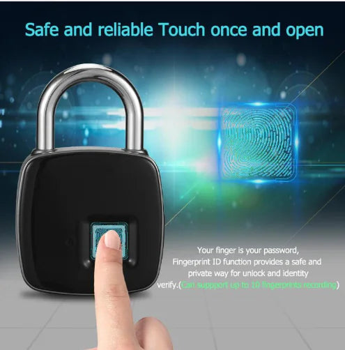 Fingerprint Lock, Door Lock, Luggage Lock, Padlock